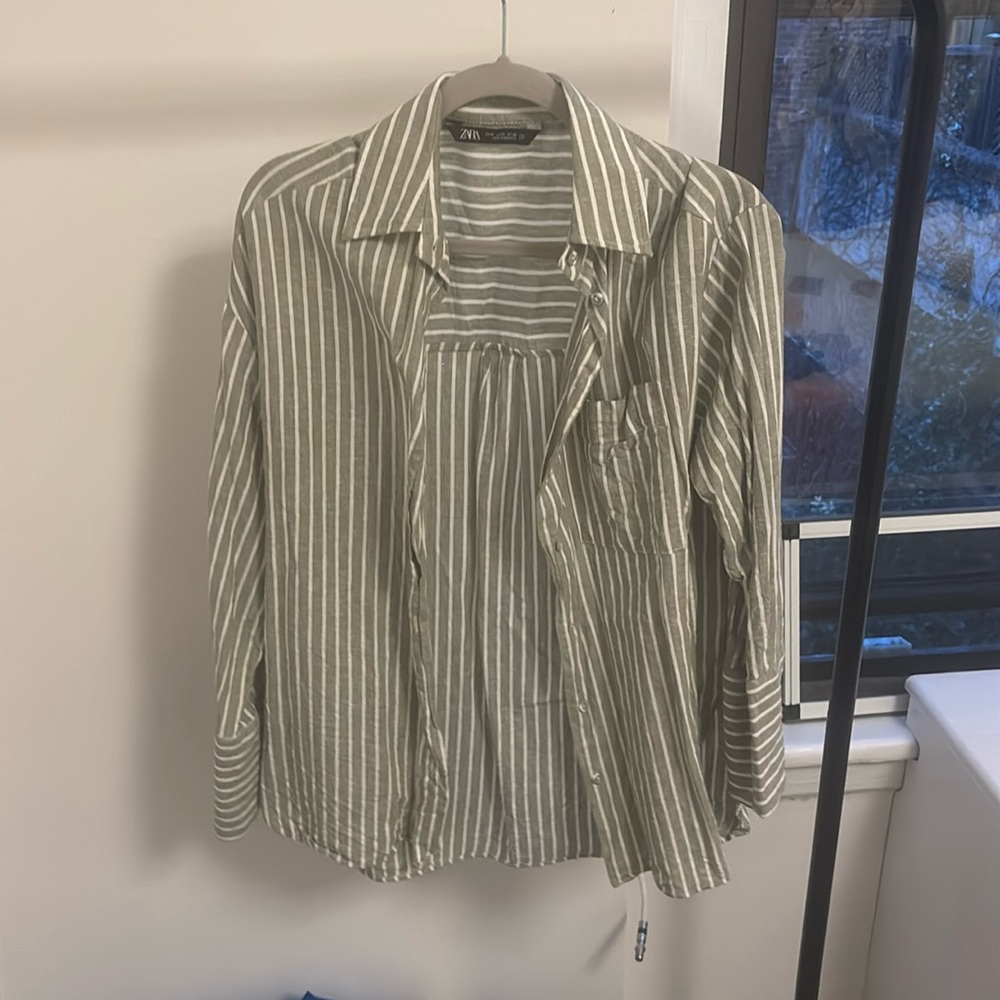 Zara button down